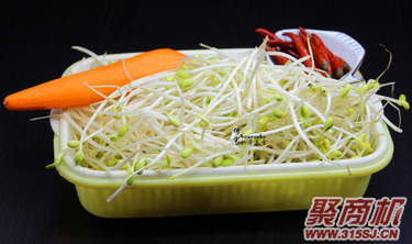 泡菜炒豆芽家常做法大全步骤图1