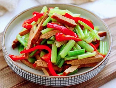 香干炒芹菜
