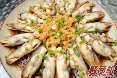 蛏子不能和哪些食物同食