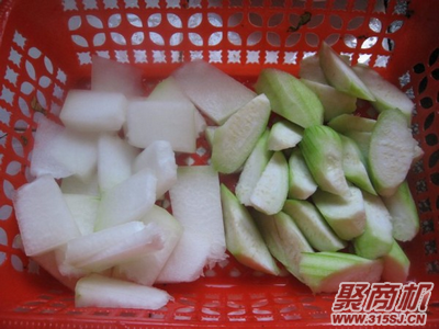 炒双瓜家常做法大全步骤图2