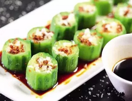 金银蒜蒸丝瓜