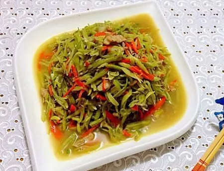 芸豆丝炒鸡蛋