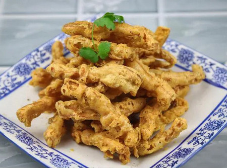 椒盐杏鲍菇