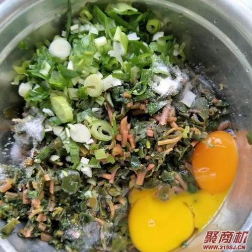 马齿苋鸡蛋煎饼家常做法大全步骤图3