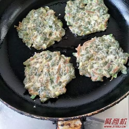 马齿苋鸡蛋煎饼家常做法大全步骤图6