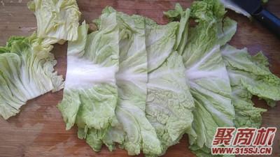 香辣白菜卷肉家常做法大全步骤图2