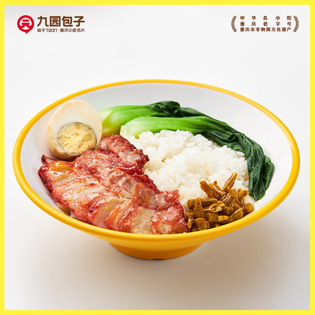 九园包子秘制叉烧饭