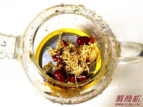 菊花红枣玫瑰花茶家常做法大全步骤图3