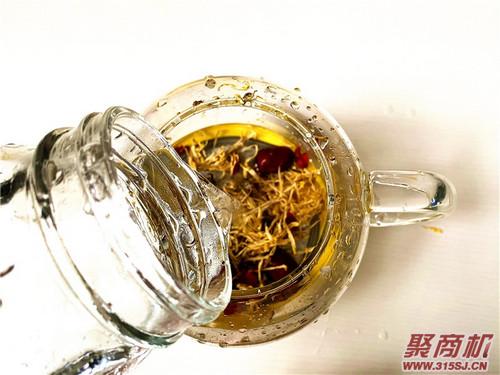 菊花红枣玫瑰花茶家常做法大全步骤图4