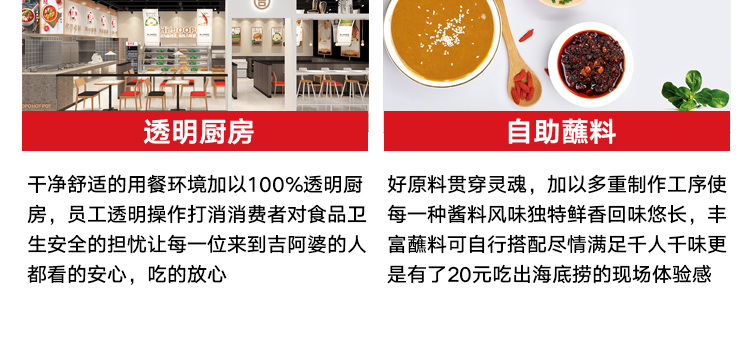 吉阿婆麻辣烫招商海报