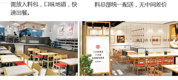 吉阿婆麻辣烫招商海报