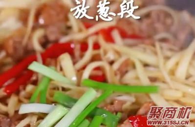 茭白炒肉家常做法大全步骤图7