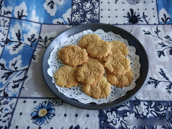 芝麻饼干