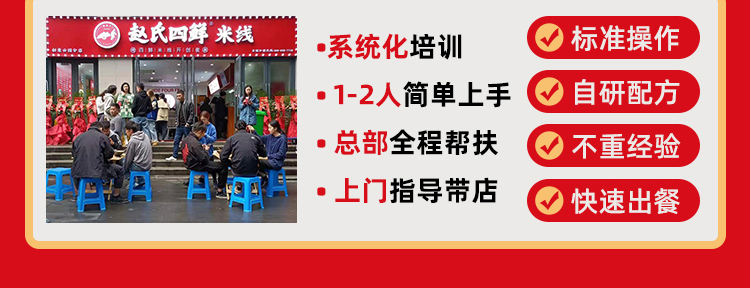 赵氏四鲜招商海报