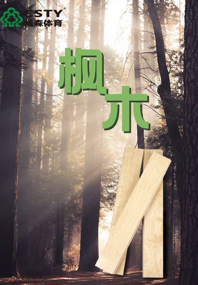 畅森体育运动木地板枫木运动地板