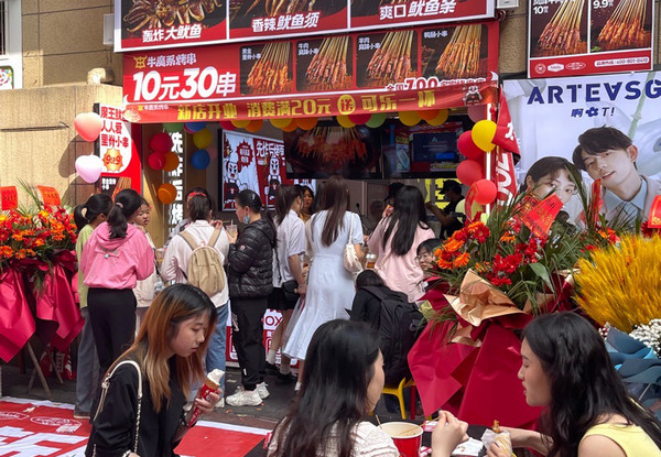 牛魔系烤串门店展示