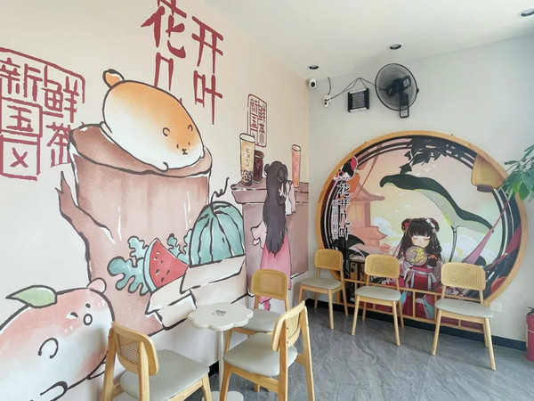 没有经验想开奶茶店？！加盟花开几叶总部全程扶持！