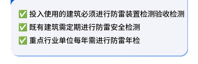 防雷检测招商海报