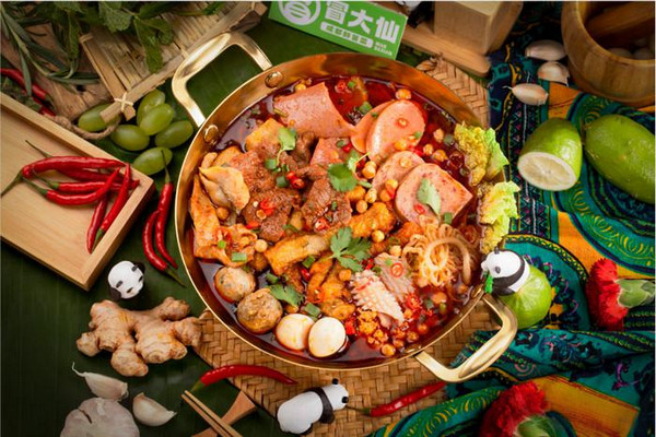 2个人可以加盟冒大仙冒菜吗_2