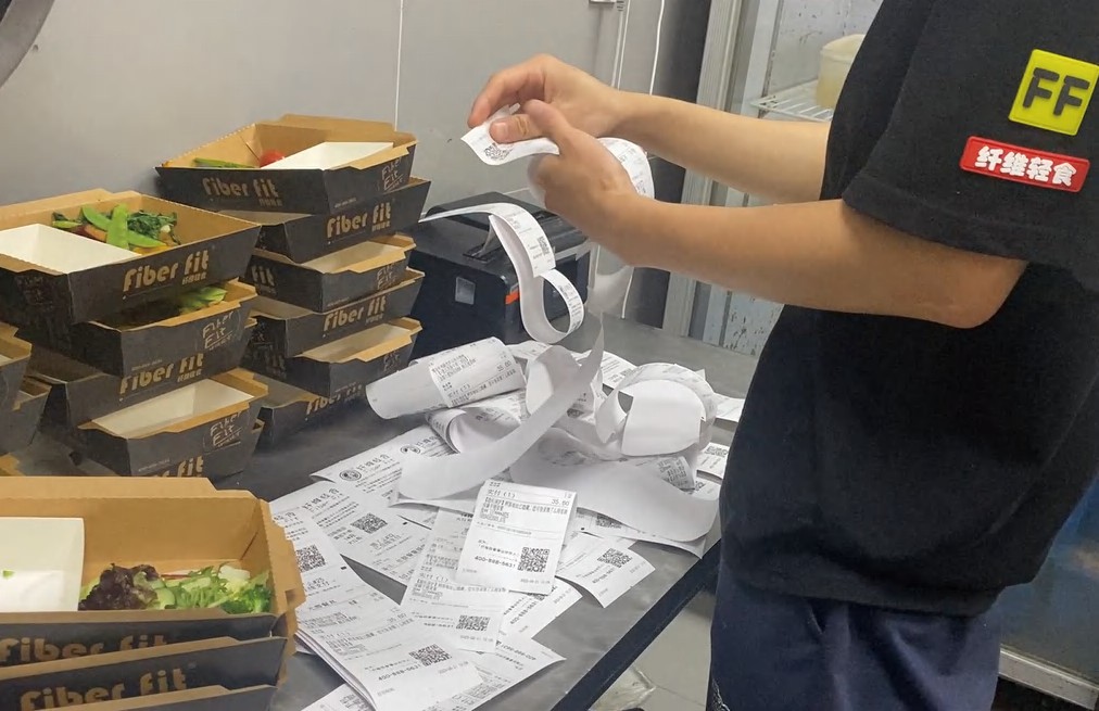 FIBER FIT纤维轻食门店展示