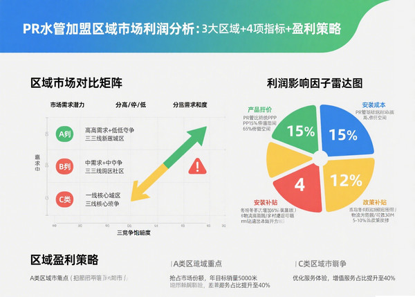 PR水管加盟区域市场利润分析