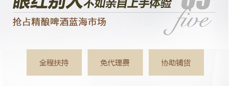 江中食疗快乐精酿啤酒加盟